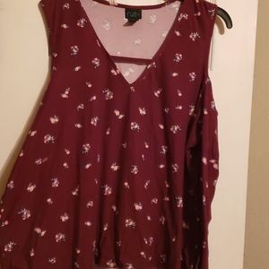 Long sleeve open shoulders